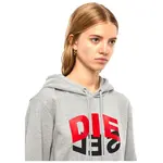 Худи Diesel Girk N1, серый - фото 6