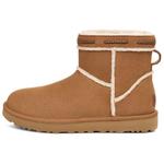 Сапоги зимние UGG меховые, коричневый - фото