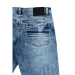 Джинсы для мальчиков 4-7 лет fashion rip & repair с деталями на коленях Rawx, Grey - фото 5