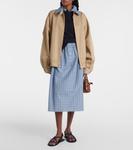 Сандалии с отделкой из кожи Rivière Miu Miu, Baltico - фото 3