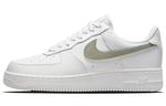 Кроссовки Nike Air Force 1 Low White Gold Glitter Swoosh Women's - фото