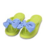 Женские шлепанцы XMISTUO, 8013-3 Белый бантик - фото 2