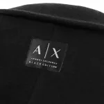Двубортное пальто ARMANI EXCHANGE, черное - фото 8