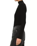 Свитер с высоким воротником Dl1961, черный - фото 4