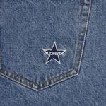 Джинсы Supreme Regular Jean, синий - фото 3