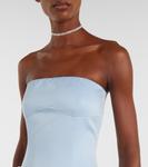 Платье без бретелек с цветочной аппликацией Rotate, Skyway - фото 4