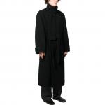 Lemaire Пальто-пончо, Black - фото 7