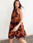 Мраморное платье-мини на бретелях Anaya With Love, Multi - фото