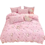 100% хлопок детский пододеяльник single pack Sanrio, красный - фото 2