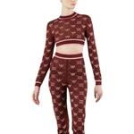 Свитер женский красный Gucci - фото 2