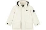 Детские стеганые куртки New Balance, кремовый - фото