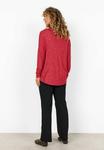Топ Soyaconcept Long sleeved top, Red Mel/Dark Red - фото 3