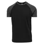 Футболка Urban Classics Raglan Contract, черный - фото 5