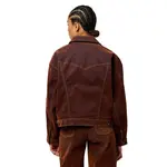 Куртка Wrangler Cowboy Relaxed Fit denim, коричневый - фото 2