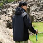 Куртки Unisex с капюшоном Moderate Others Reebok, темно moss зеленый - фото 4