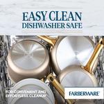 Farberware Radiant Nonstick 8 на сковороде, бежевый - фото 6