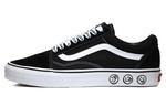 Кроссовки Vans Old Skool Skateboarding Shoes Unisex Low-top Black/white, черный - фото