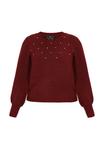 Джемпер faina Jumper, Wine Red/Dark Red - фото 5