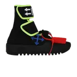 Кроссовки Off-White Moto Wrap 'Black Green', черный - фото