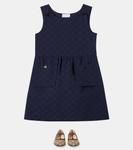 GG хлопковое платье Gucci Kids, Classic Blue - фото 2