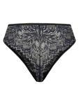 Стринги Erlich Textil Iconic Lace, Mottled Black - фото 2