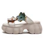 Шлепанцы женские Jay, бежевый - фото 4