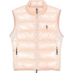 Утепленная безрукавка grenoble на молнии Moncler, розовый - фото