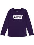 Лонгслив Levi's Kids, фиолетовый - фото