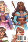 Princesses all around world. Coloring book (Independently published) - фото 2