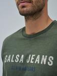 Рубашка Salsa Jeans, зеленый - фото 7