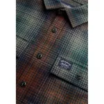 Куртка-рубашка Superdry Miller, коричневый - фото 4