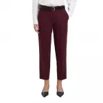 Брюки Selected Rita Ria Cropped, фиолетовый - фото