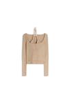Джемпер Bershka Jumper, Sand - фото 4