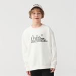 Свитшот школьный Jeep, цвет хиттер грей - фото 3