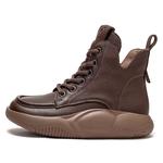 Женские Ботинки до Щиколотки Коричневый/Абрикосовый/Чёрный Jay - фото