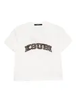 Футболка с вышитым логотипом Ksubi, белый - фото