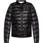 Moncler Пуховик мужской черный, Black - фото