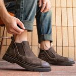 Челси Ботинки Мужские Weishibangwei, цвет Coffee - фото 4