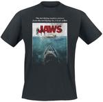 Футболка Der weisse Hai JAWS Washed Poster, черный - фото