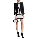 Вязаное мини-платье BALMAIN, бежевый - фото 4