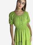 Elara Платье в зеленом цвете - фото 5