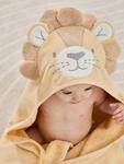Детское полотенце с капюшоном Baby Lion JoJo Maman Bébé, Brown Light - фото 2