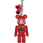 BE@RBRICK Happy Dharma Keychain Red Trend-Based Products - фото