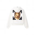 OFF-WHITE OFF WHITE свитшоты унисекс с капюшоном средней плотности - фото 3