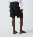 Льняные бермуды Brunello Cucinelli, Nero - фото 4