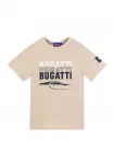Футболка с принтом Bugatti, Oatmeal - фото