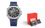 MARVEL Часы Hero Collection Automatic Mechanical Movement Rubber Band Strap Watch Men's Watch Black Dial - фото 4