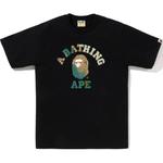 Футболка Bape Tie Dye College A BATHING APE, бело-умбра - фото 4
