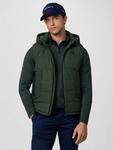Утепленный жилет с капюшоном Hackett London, Khaki Green - фото 8