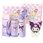 Термостакан Kulomi Sanrio, синий cinnamoroll+large plush toy+box - фото 3